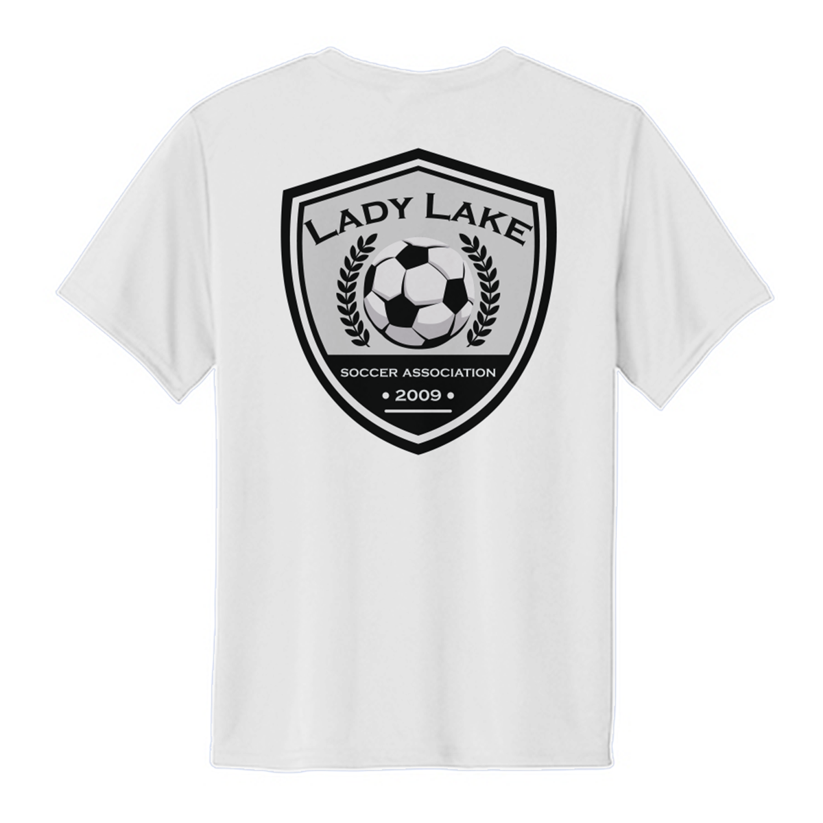 Youth Lady Lake Soccer Association Performance T-Shirt
