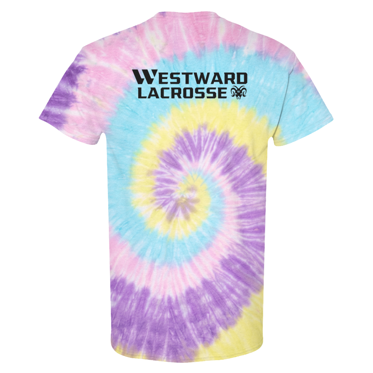 Youth Westward Lacrosse Jelly Bean Tie Dye T Shirt