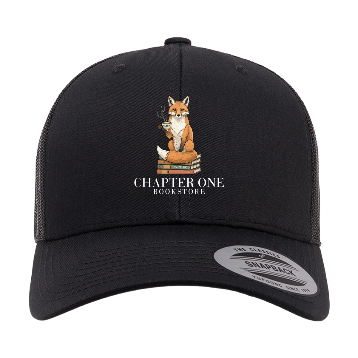 Chapter One Bookstore Yupoong Retro Trucker Hat