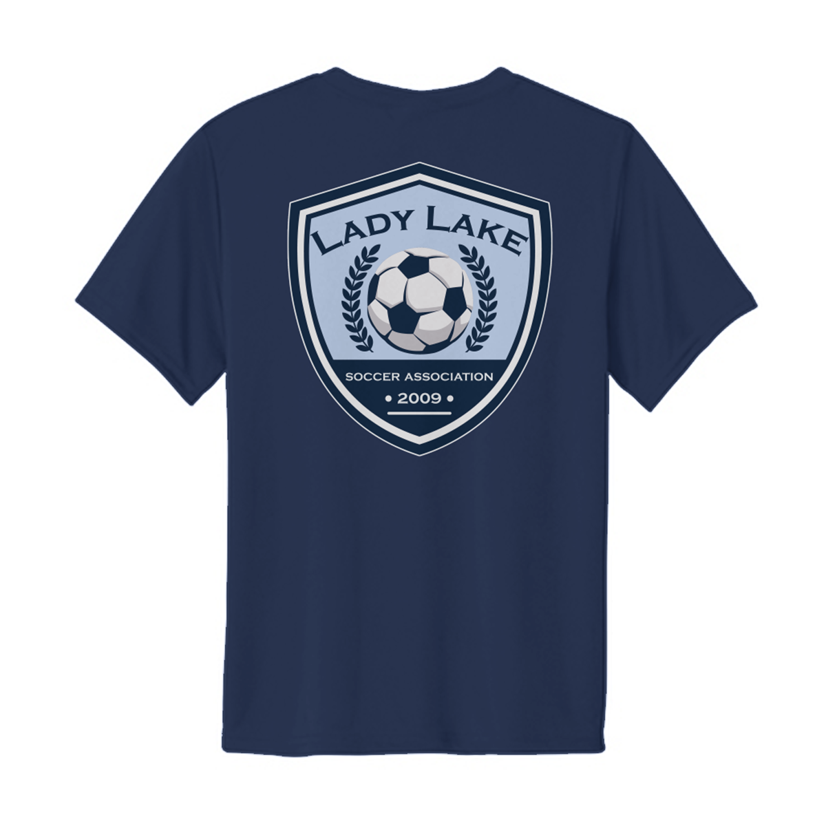 Youth Lady Lake Soccer Association Performance T-Shirt