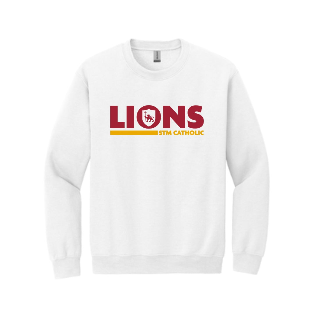 PERSONALIZED - Adult STM Catholic Gildan Crewneck Sweatshirt