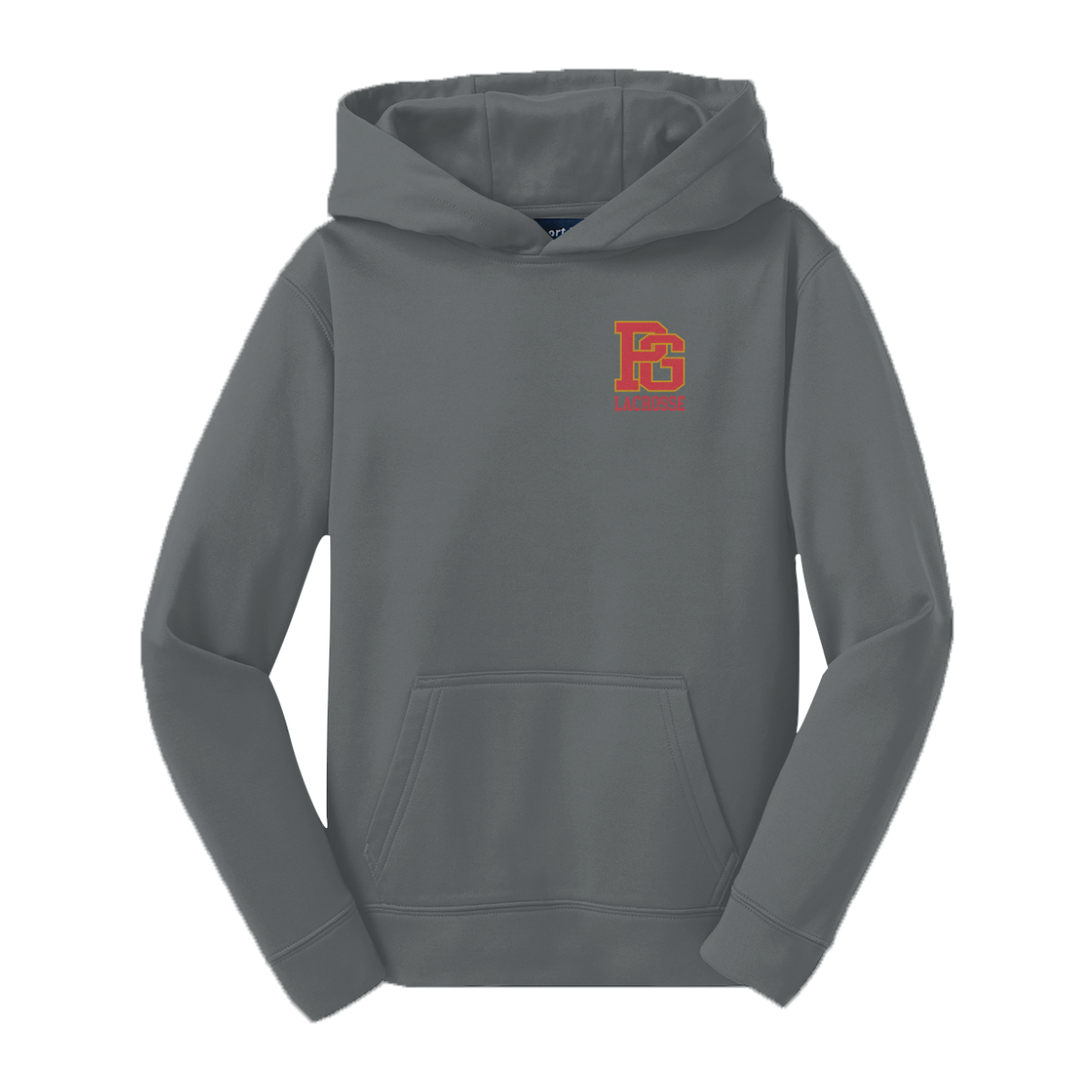 Youth PGHS Lacrosse Sport-TekFleece Hooded Pullover