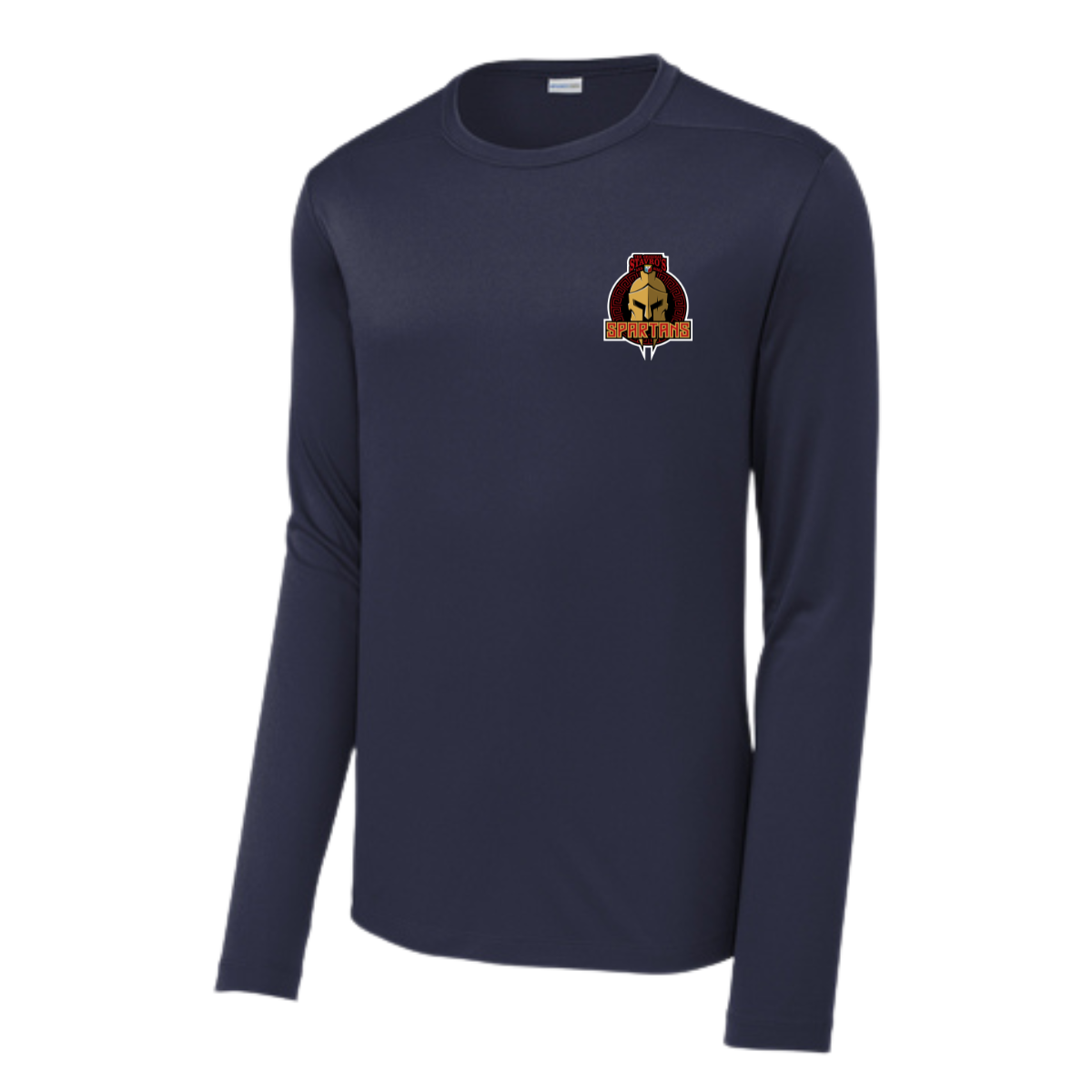 Adult Spartans Sport-Tek Posi UV Pro LS Tee