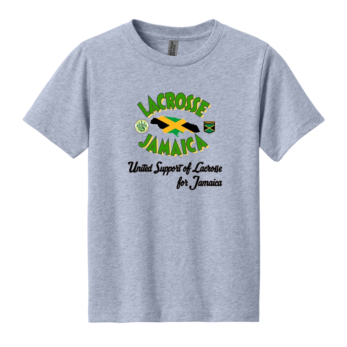 Youth Jamaica Lacrosse Next Level Cotton T-Shirt