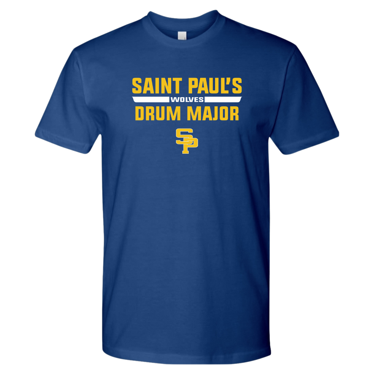Adult St Paul's Marching Wolves Next Level Cotton T-Shirt
