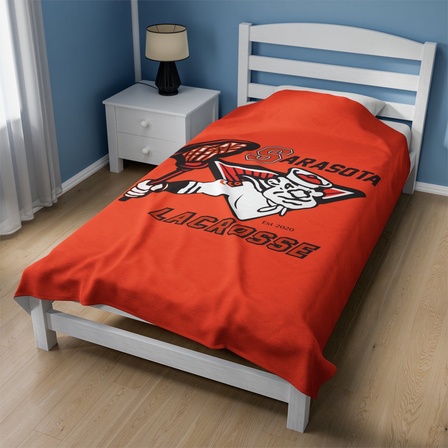 Sailors Lax Velveteen Plush Blanket