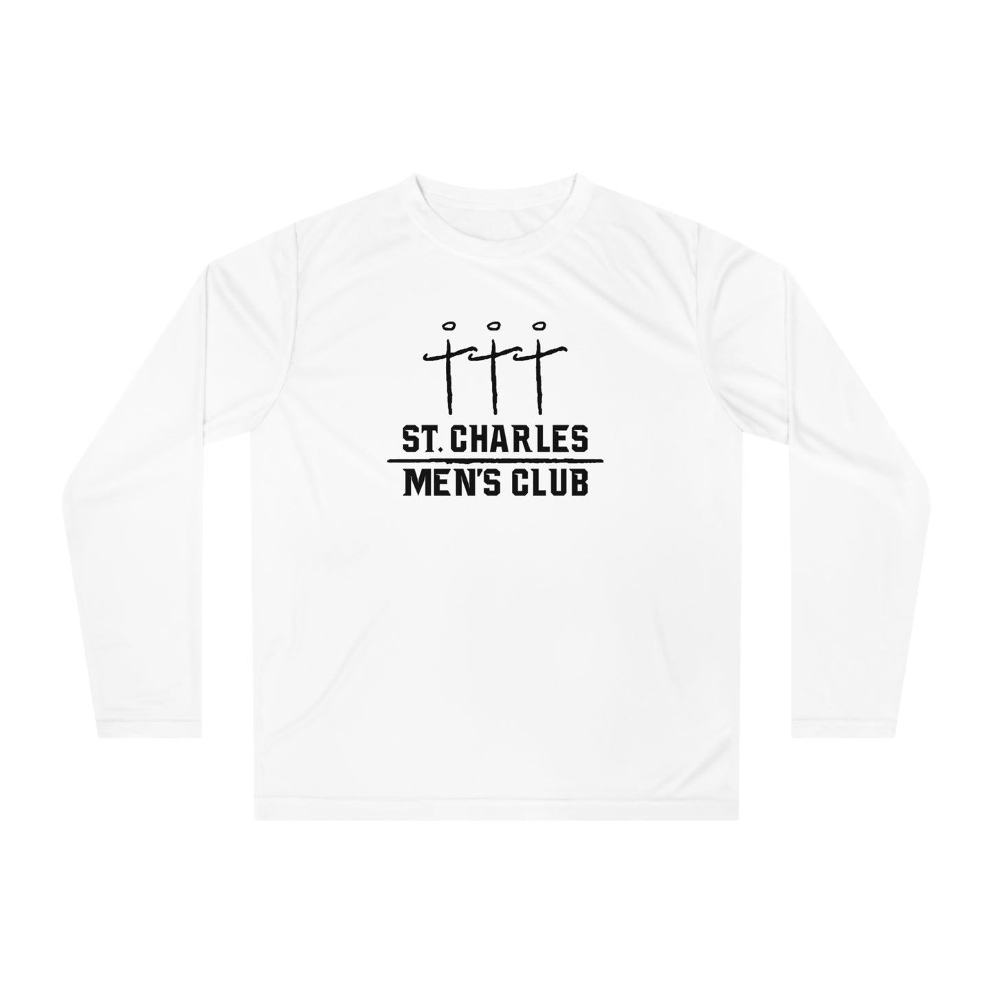 Adult St. Charles Club Team 365 Performance Long Sleeve Shirt