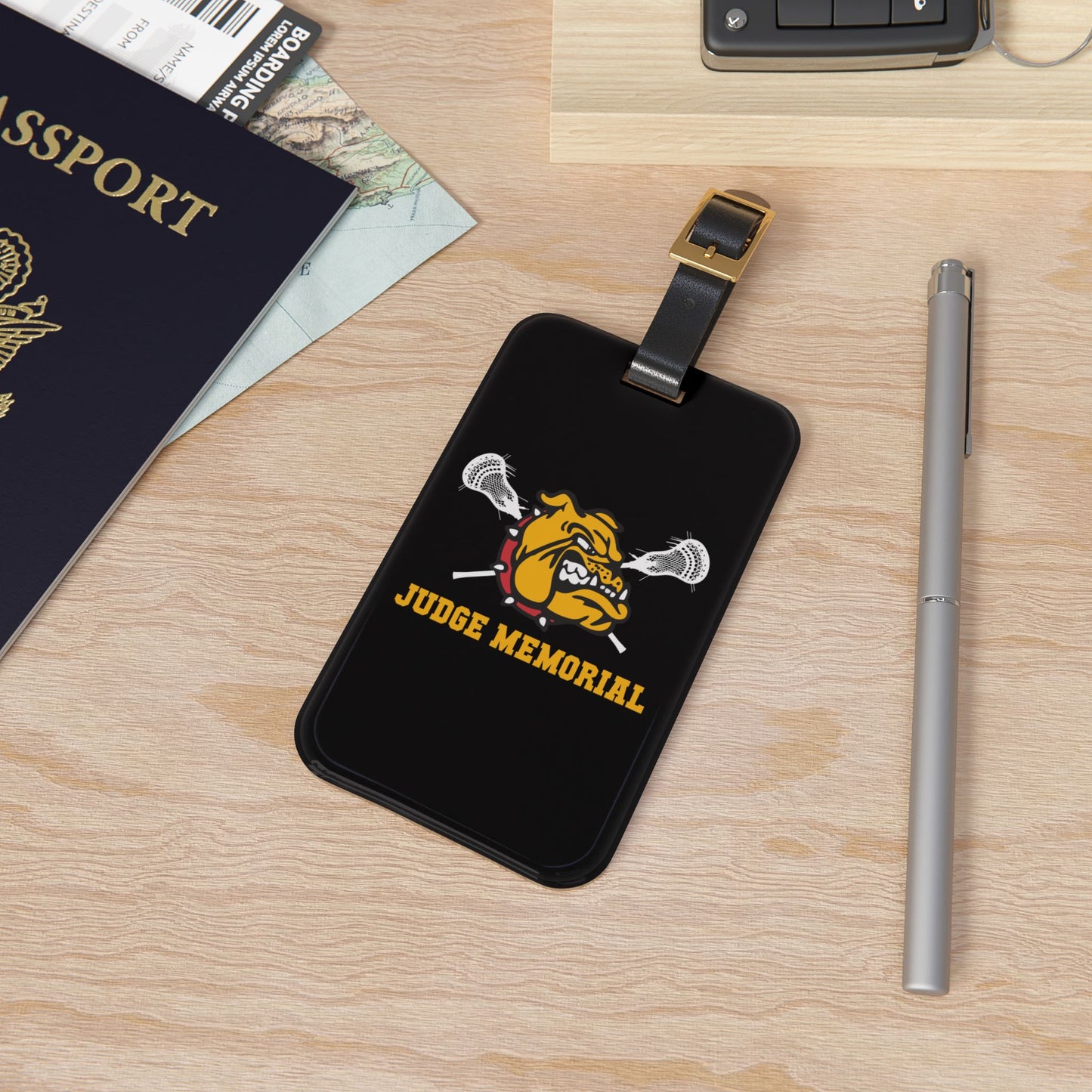 Judge Lax Luggage Tag
