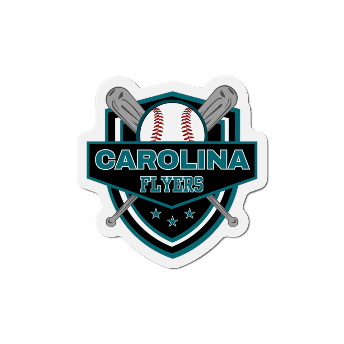 Carolina Flyers Die-Cut Magnet