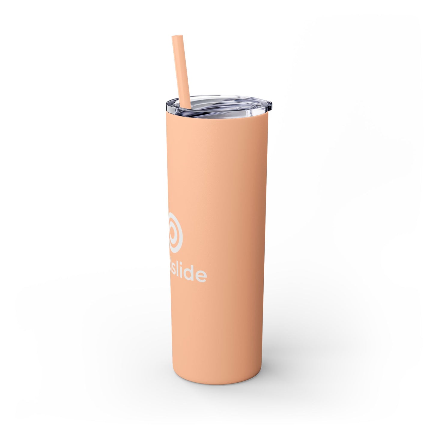 Secondslide Skinny Tumbler w/ Straw 20oz
