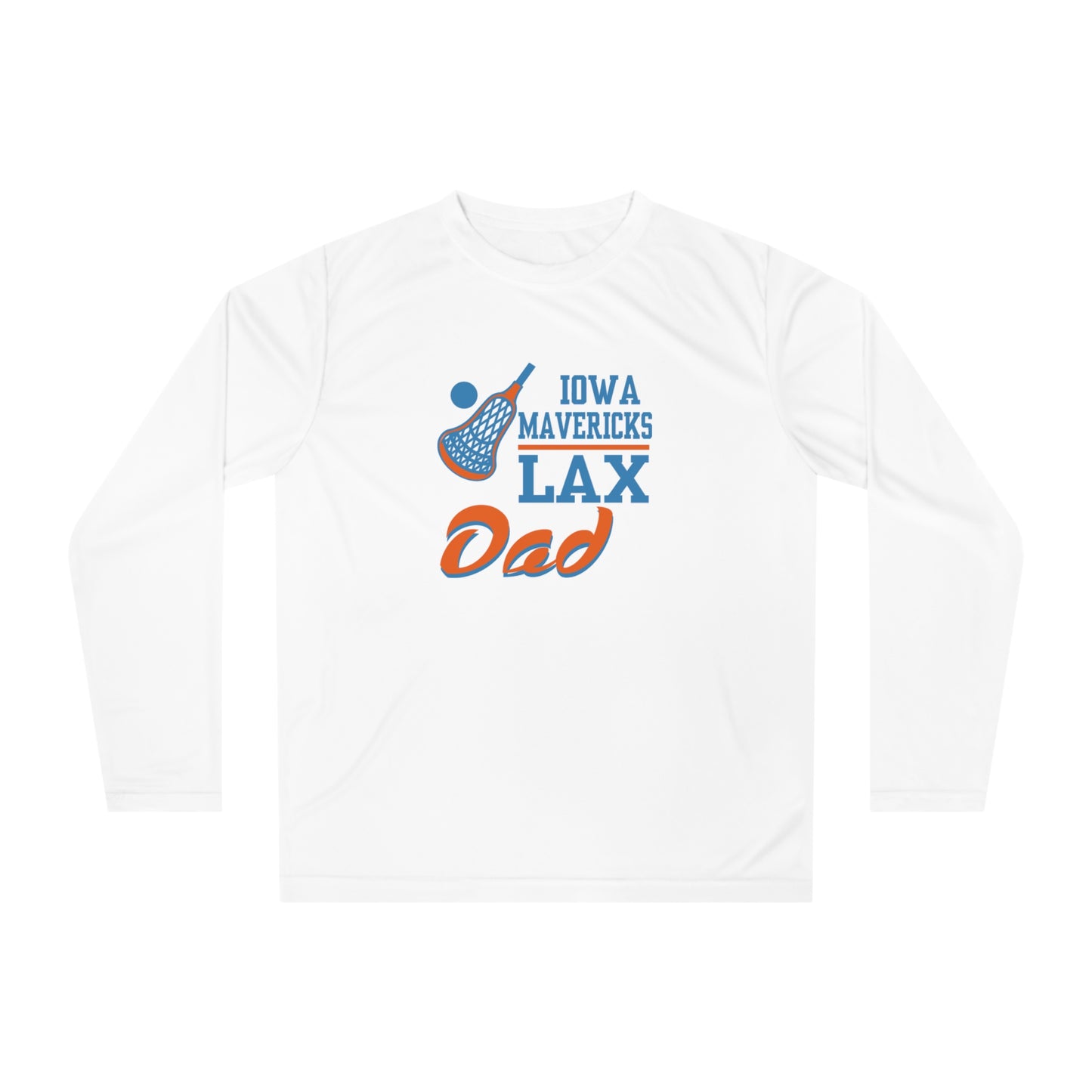 Adult Iowa Mavericks Team 365 Performance Long Sleeve Shirt