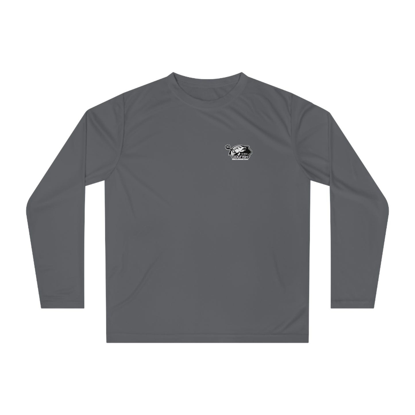 Adult Iowa Dogfish Team 365 Performance Long Sleeve Shirt