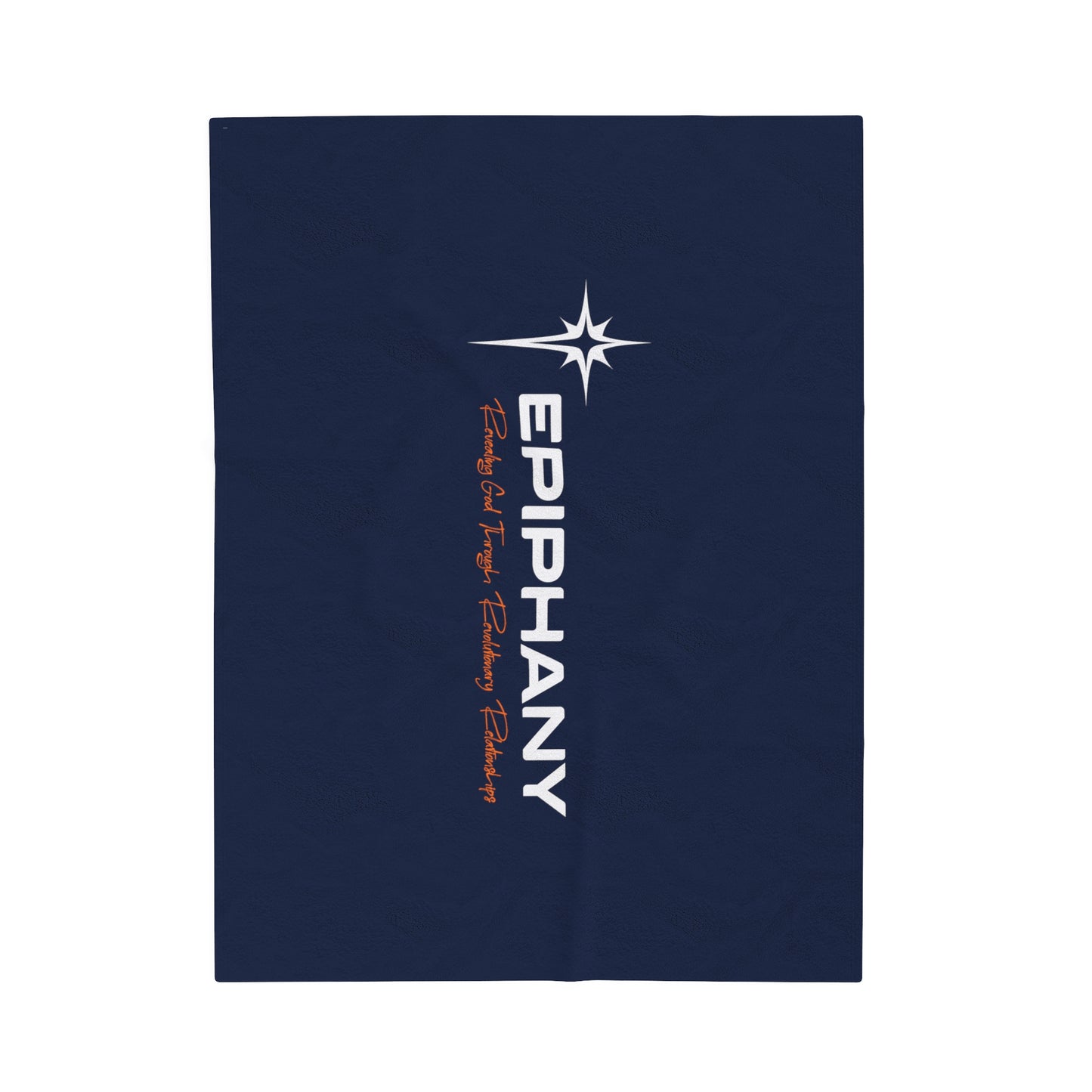 Epiphany Lutheran Church Velveteen Plush Blanket