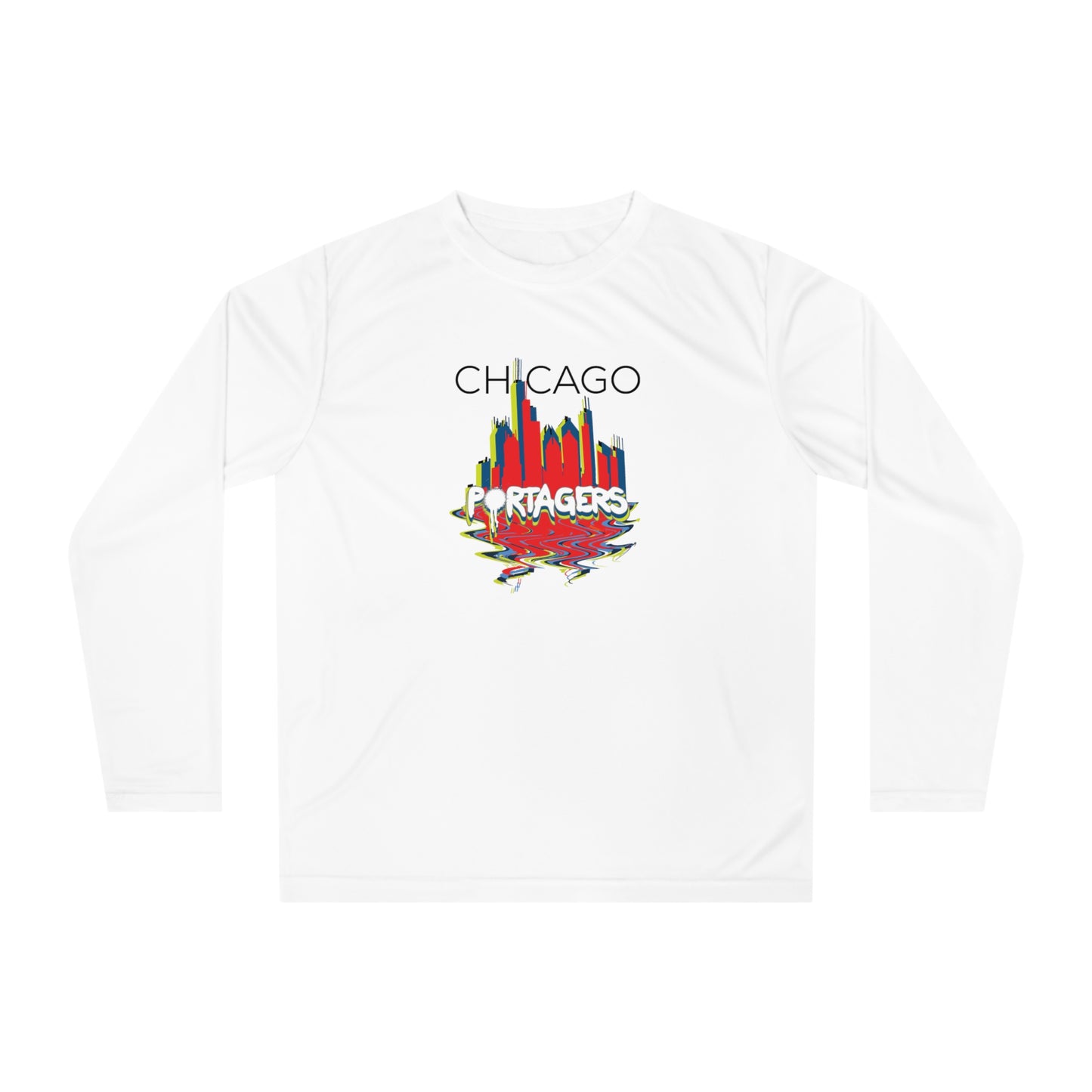 Adult Chicago Portagers Team 365 Performance Long Sleeve Shirt
