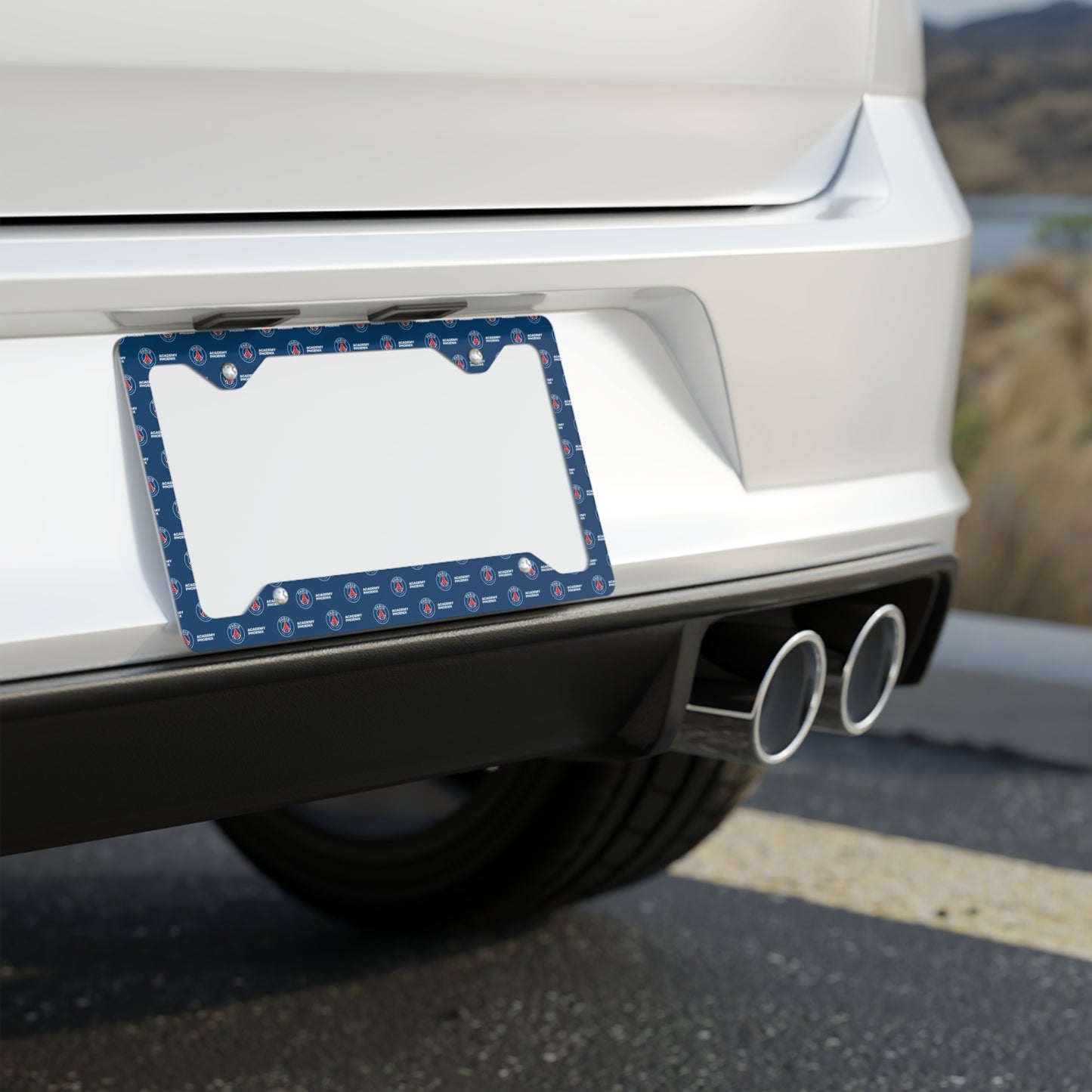 PSG Academy Phoenix Metal License Plate Frame