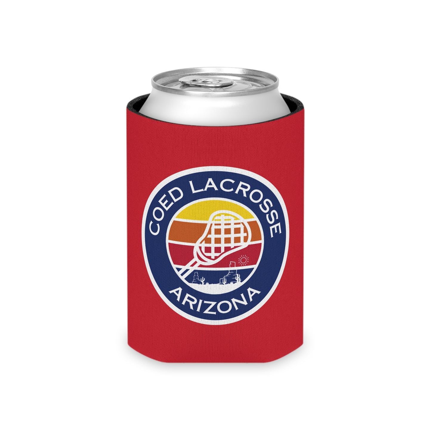 Coed Lacrosse Can Cooler (3-pack)