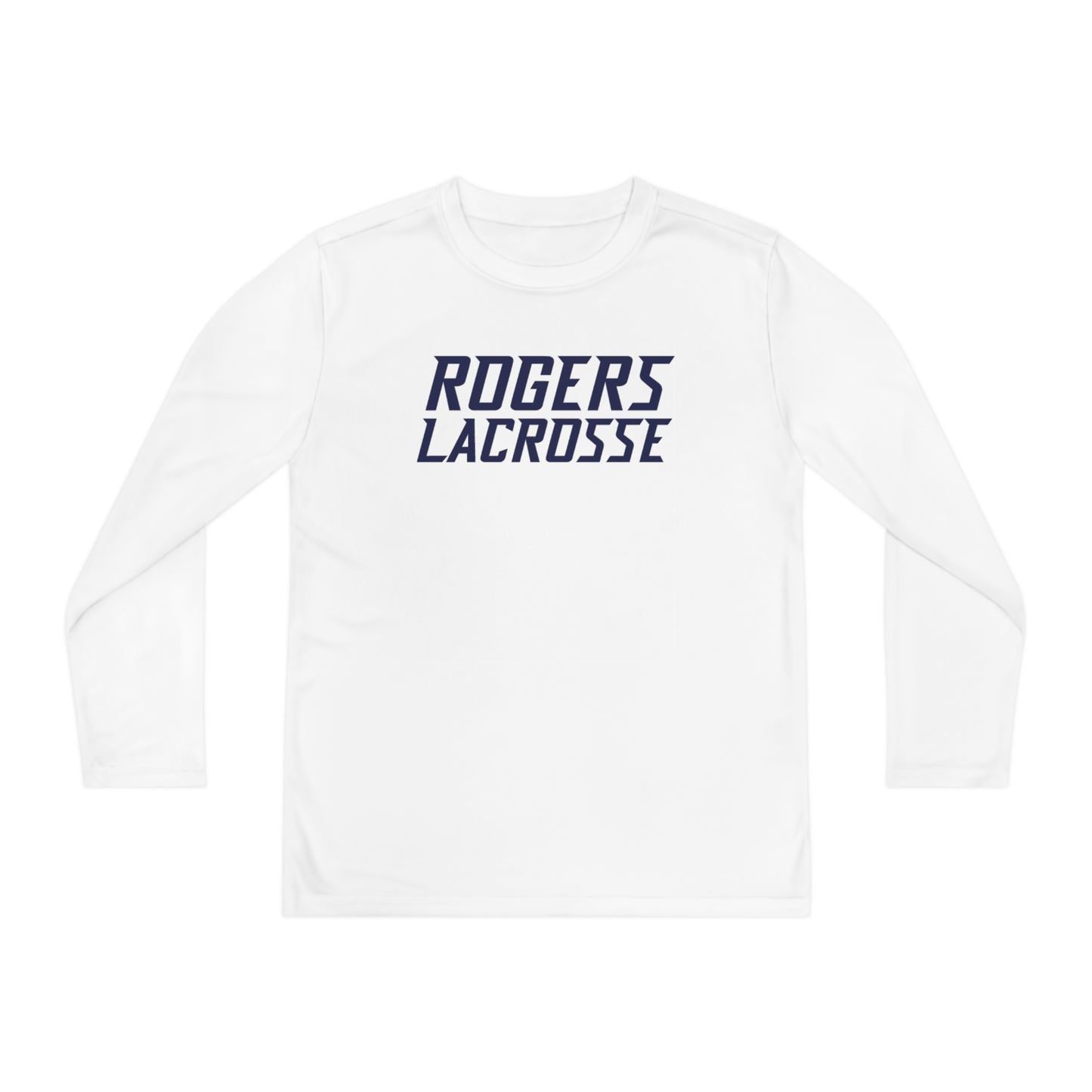 Youth Rogers Lacrosse Sport-Tek Performance Long Sleeve