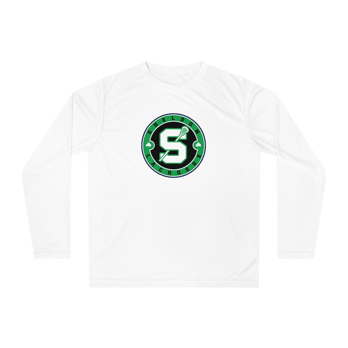 Adult Sheldon Lacrosse 365 Performance Long Sleeve Shirt