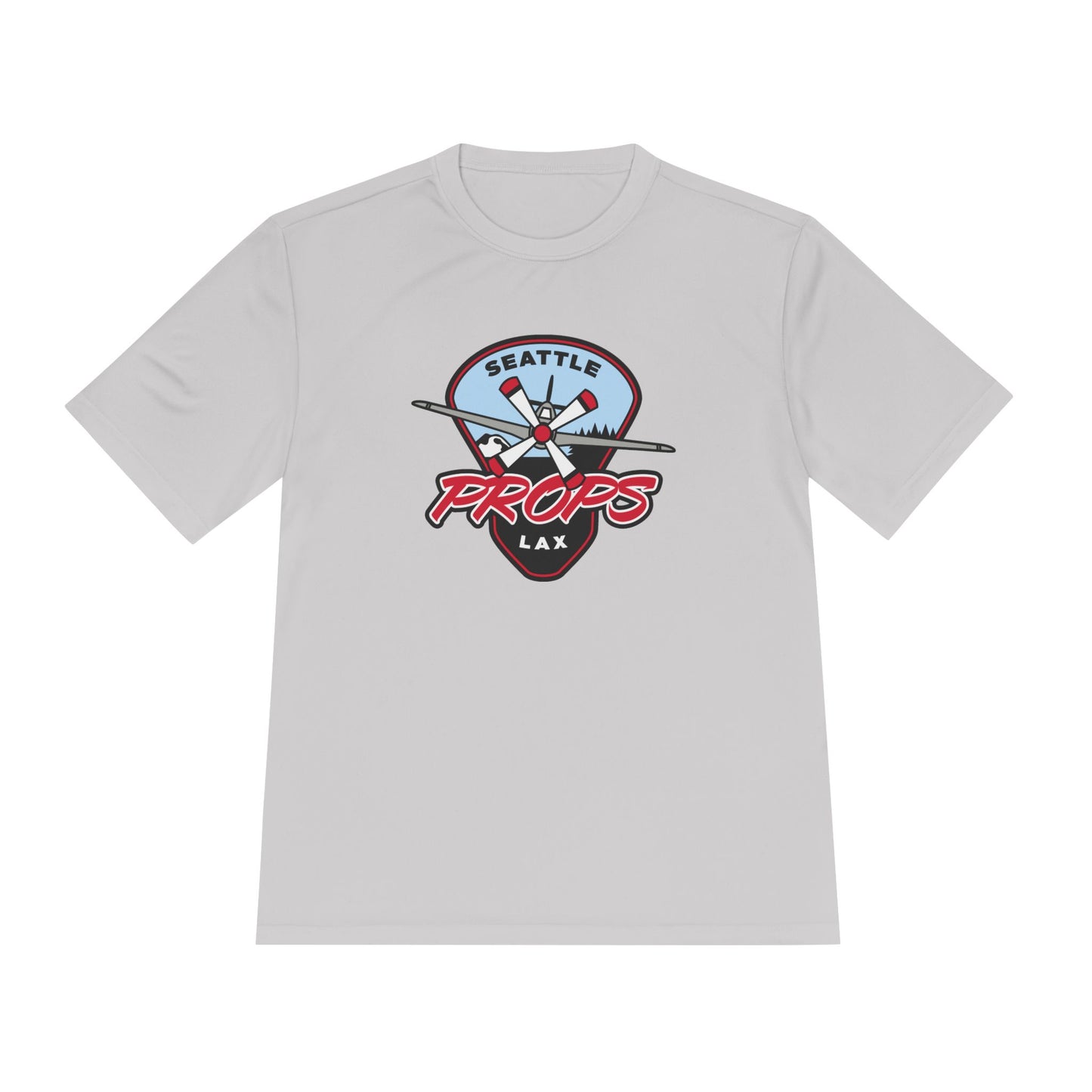 Adult Seattle Props Lacrosse Sport-Tek Performance Shirt