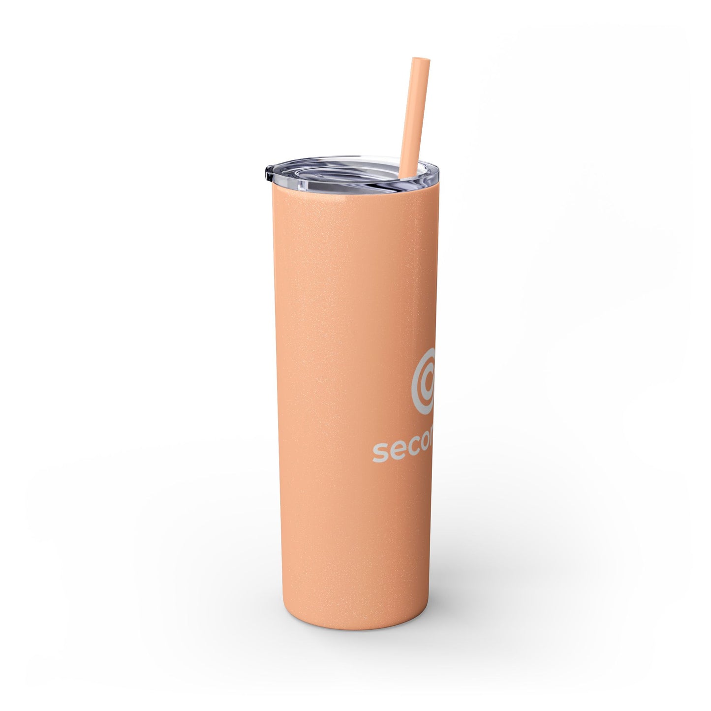Secondslide Skinny Tumbler w/ Straw 20oz