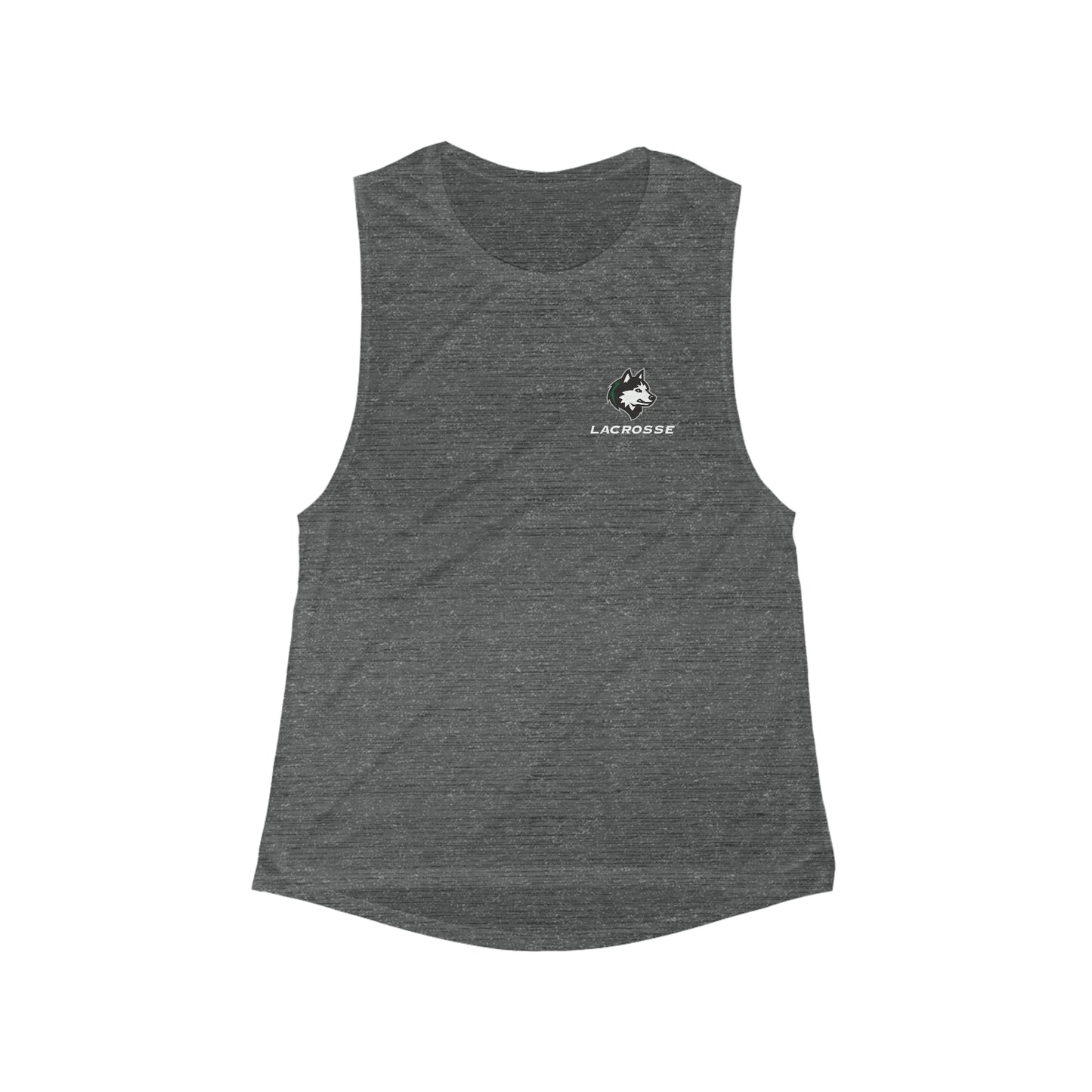 Women's NHS Lacrosse Bella + Canvas Flowy Scoop Sport Tank