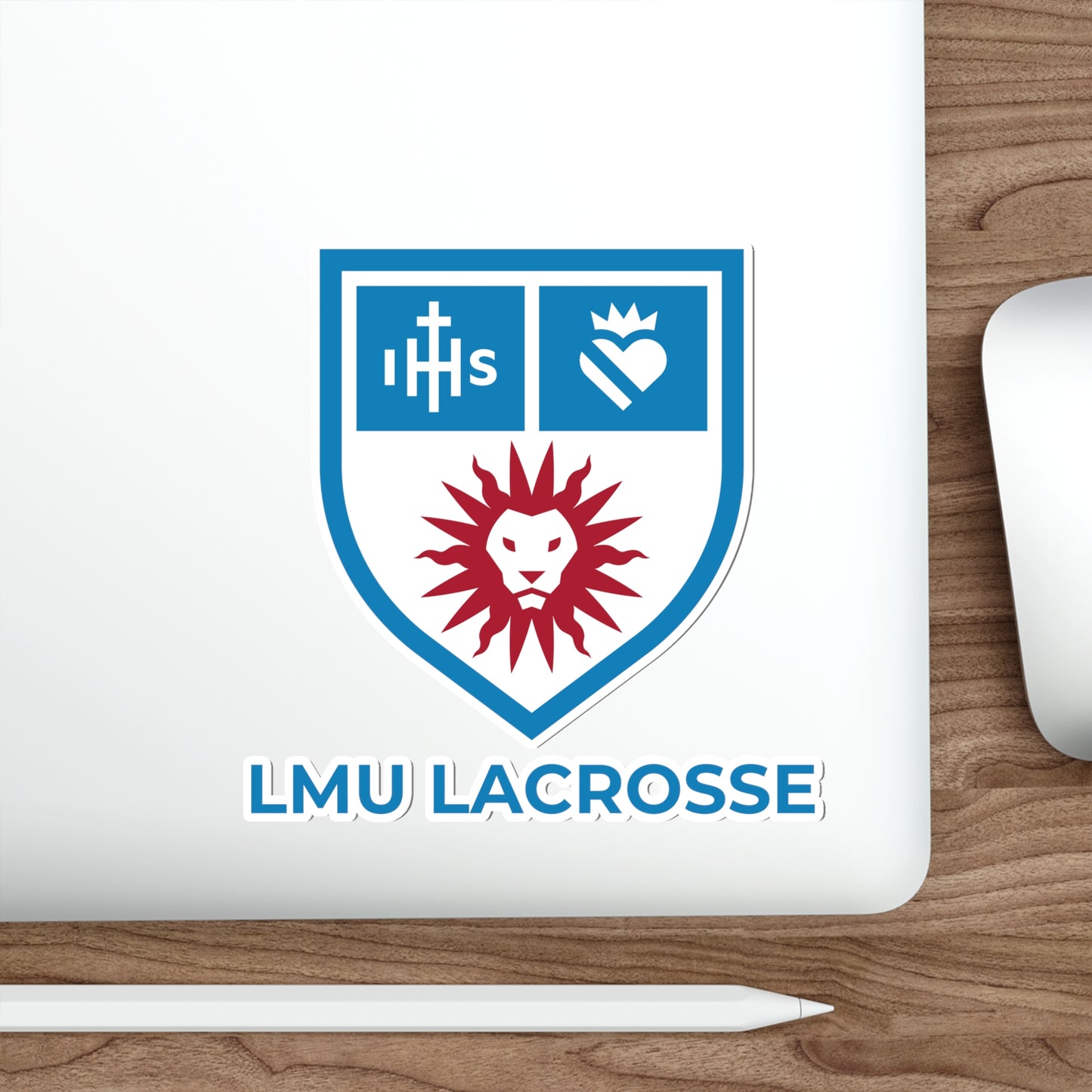 LMU Lacrosse Die-Cut Stickers