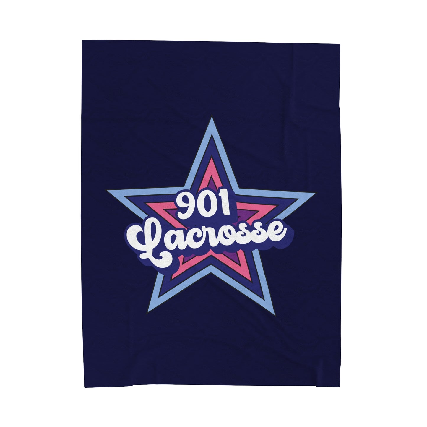 Stars 901 Lacrosse Velveteen Plush Blanket