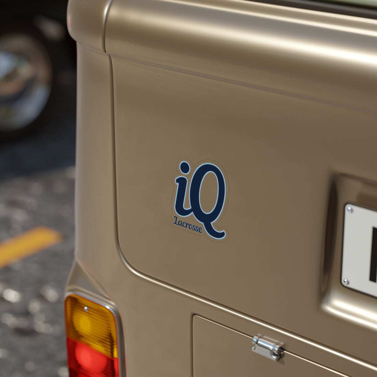 Transparent Die-Cut Outdoor Sticker