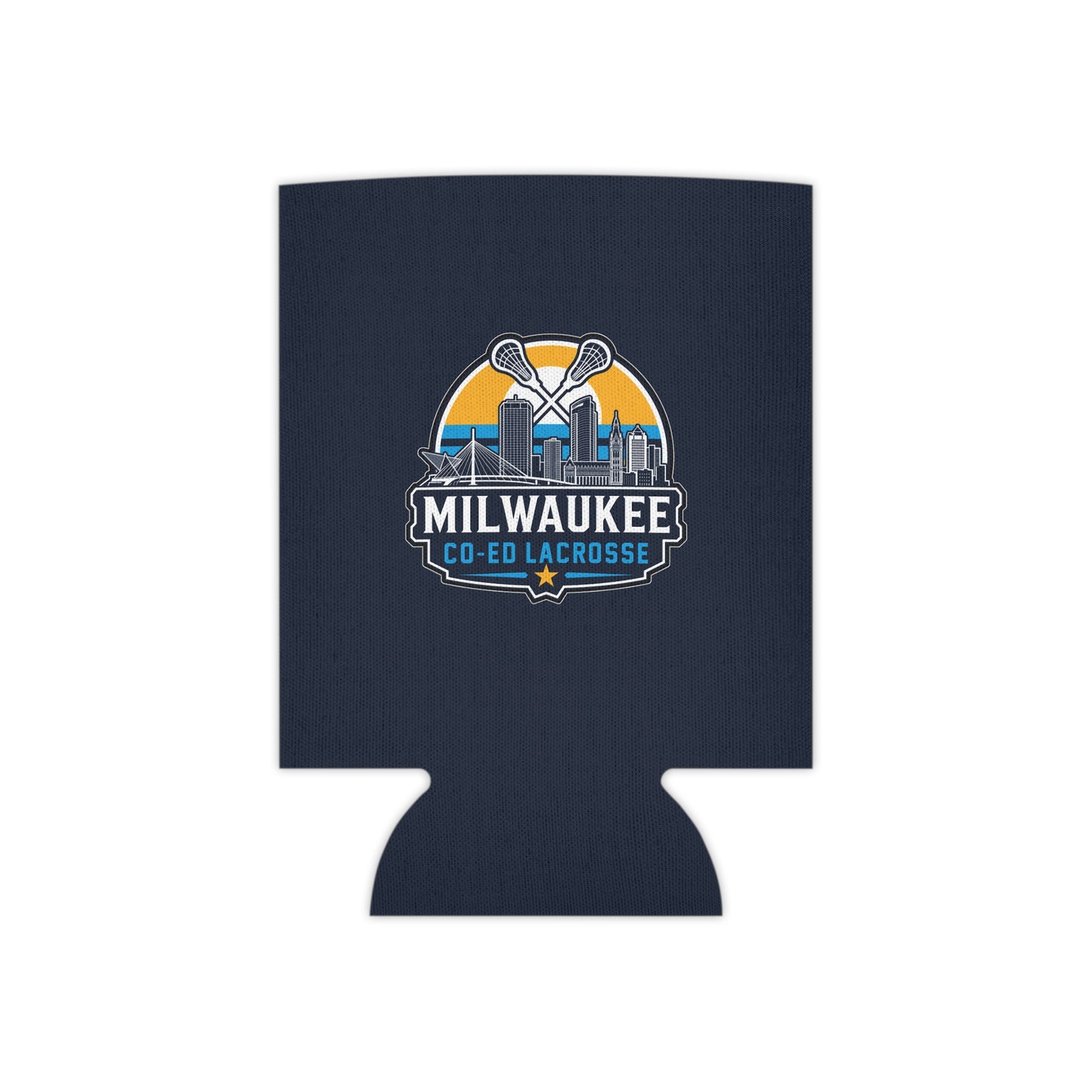 Milwaukee Coed Lacrosse Club Can Cooler 3-pack