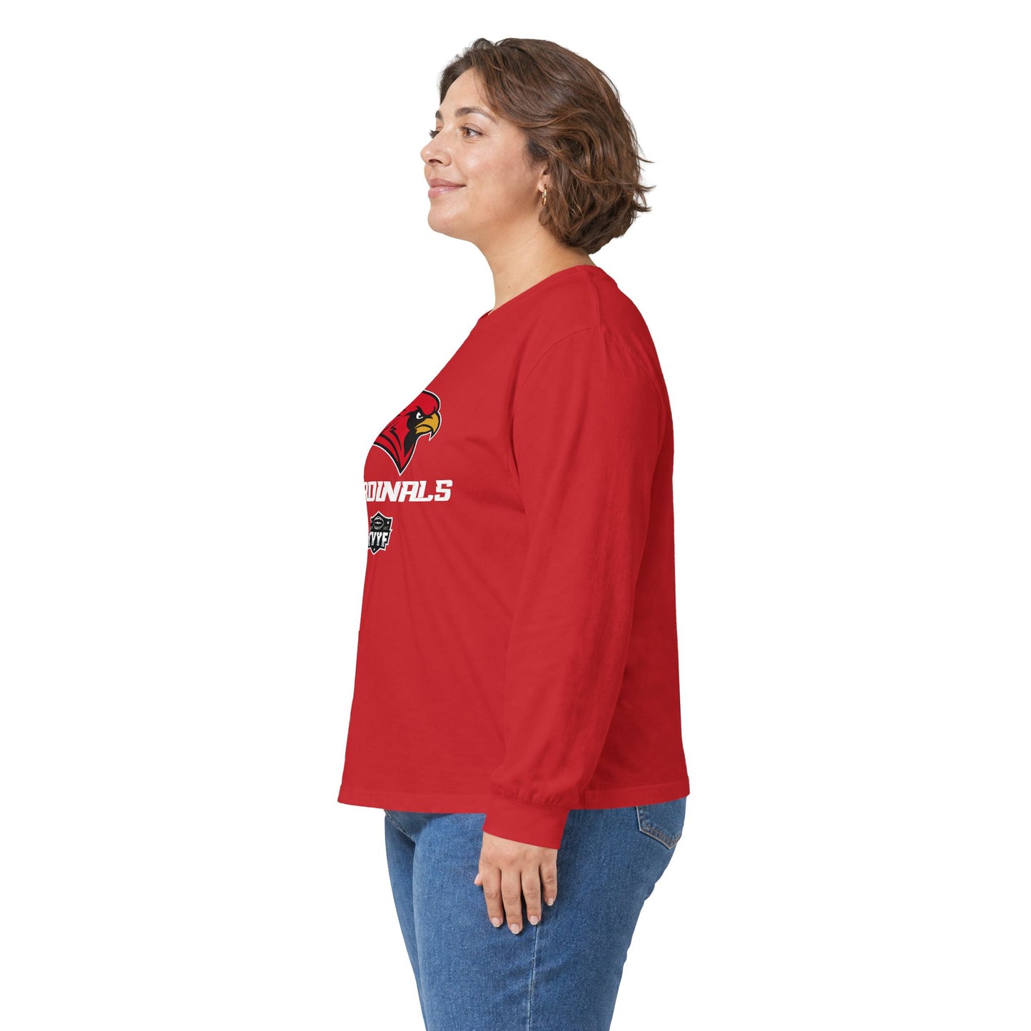 Adult Cardinals Gildan Ultra Cotton Long Sleeve