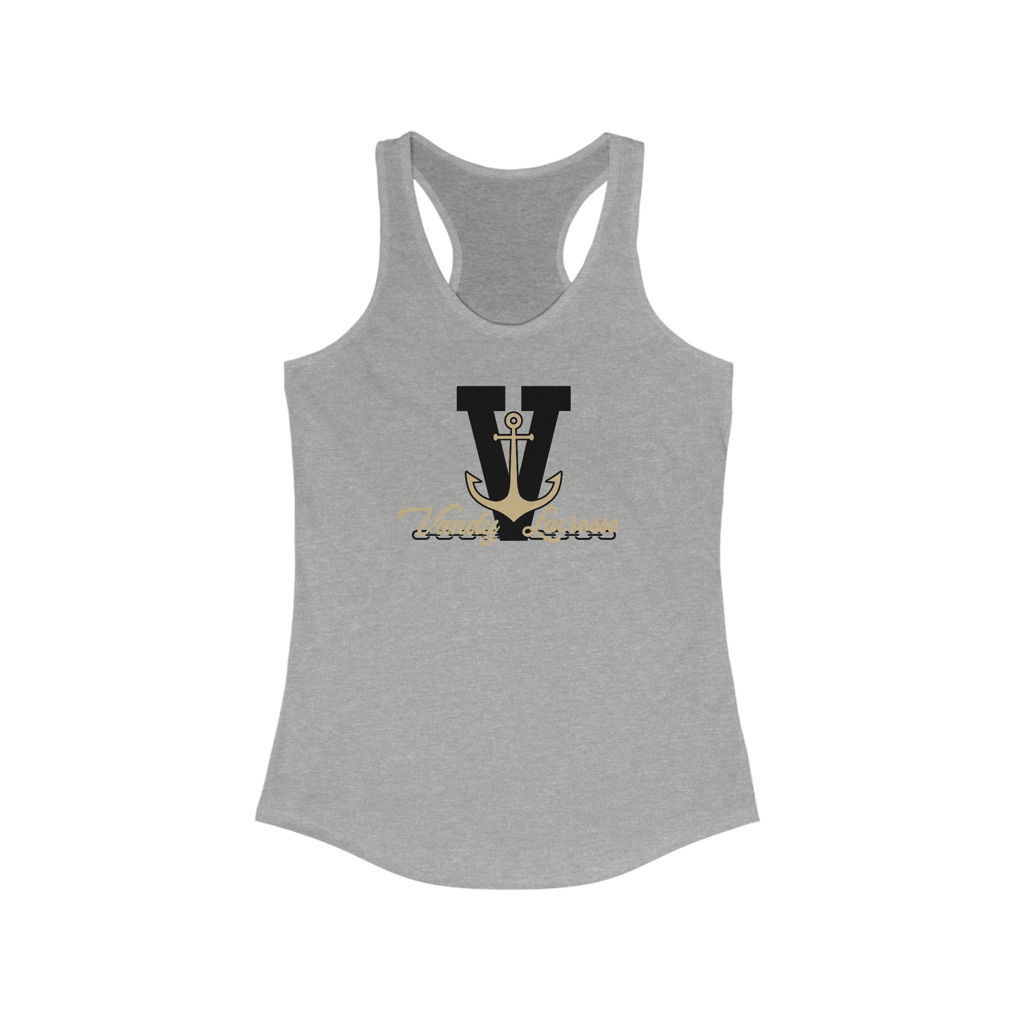 Women's Commodores Lacrosse Club Next Level Racerback Tank