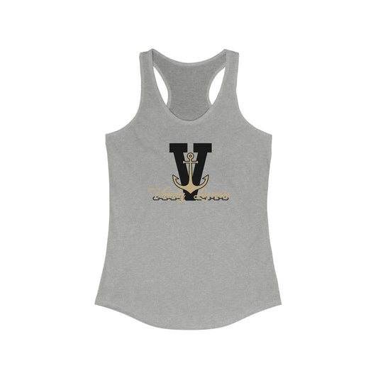 Women's Commodores Lacrosse Club Next Level Racerback Tank