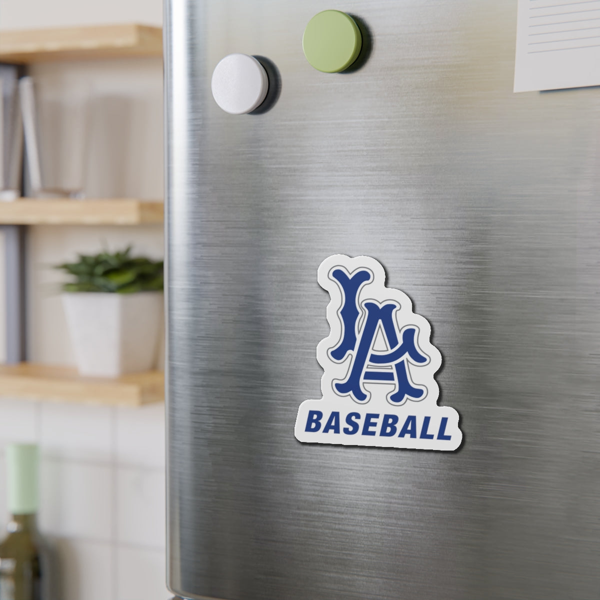 Los Alamitos High School Baseball Die-Cut Magnet
