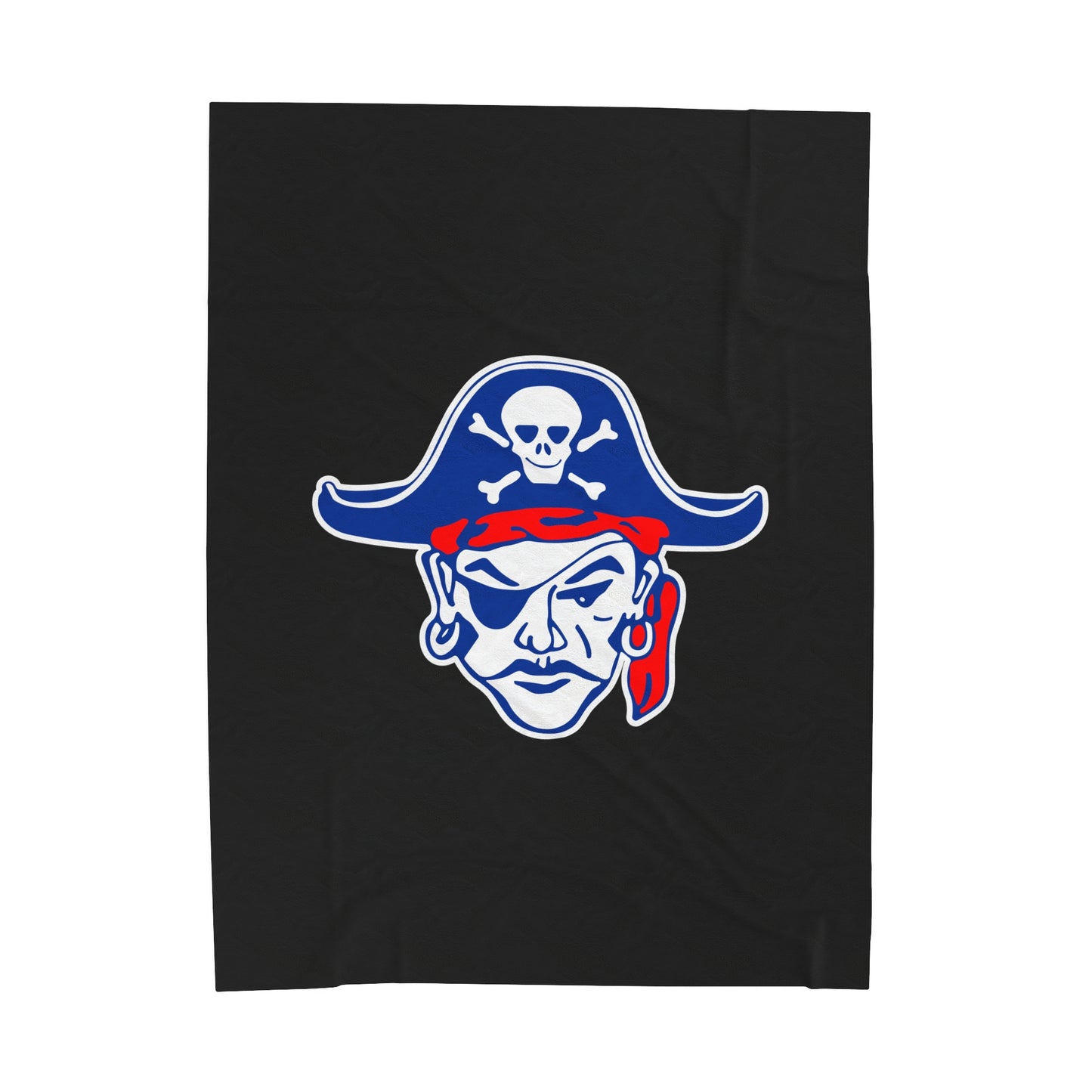 Fairport Football and Cheer Velveteen Plush Blanket