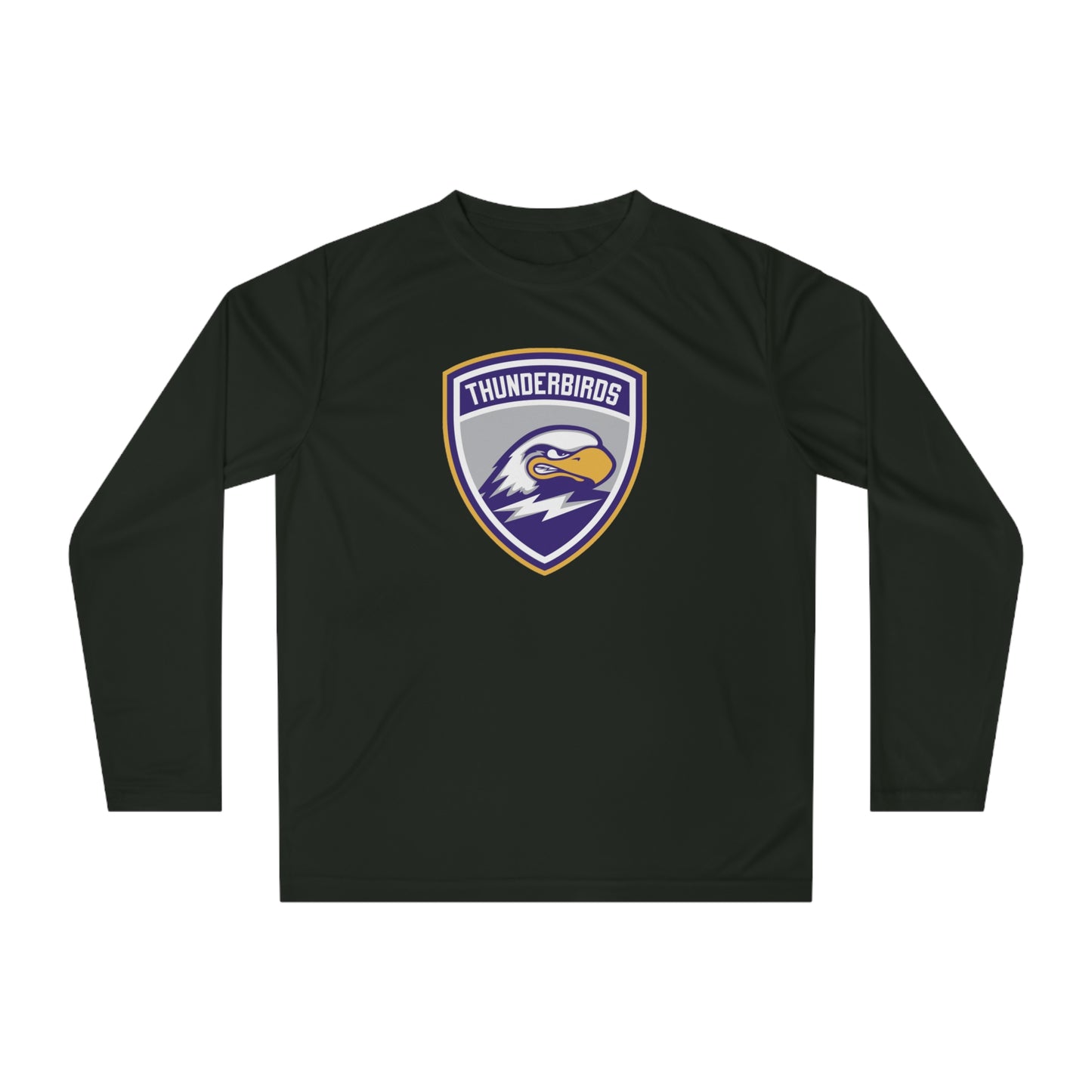 Adult Thunderbirds Hockey Team 365 Performance Long Sleeve Shirt