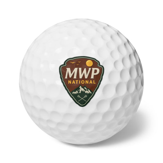 MWP National Golf Balls - 6 Pack