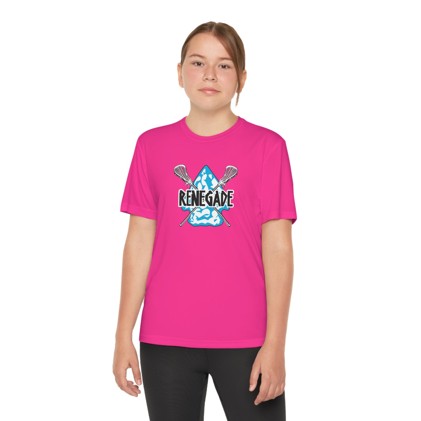Youth Renegade Lacrosse Sport-Tek Performance T-shirt