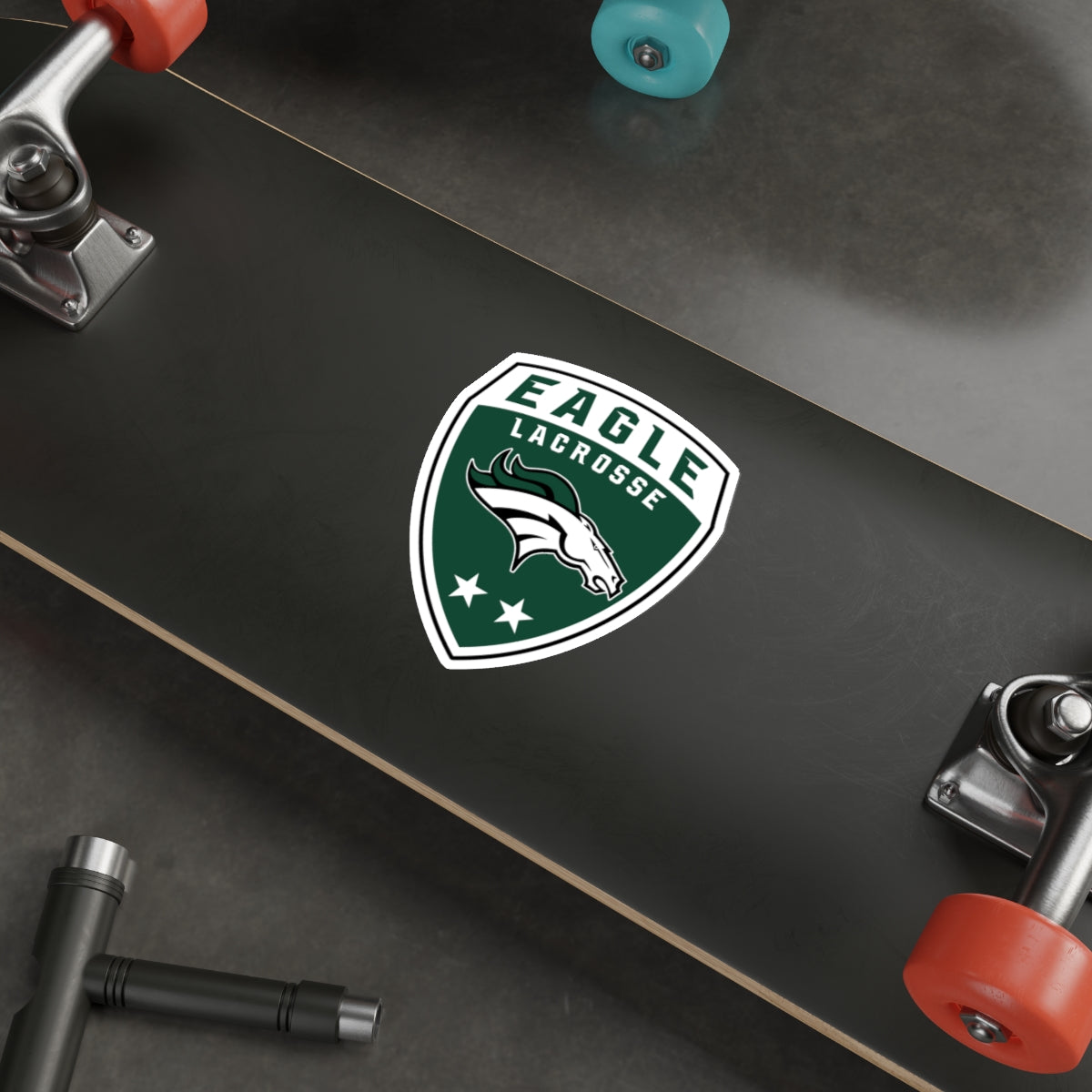 EHS Lacrosse Die-Cut Stickers