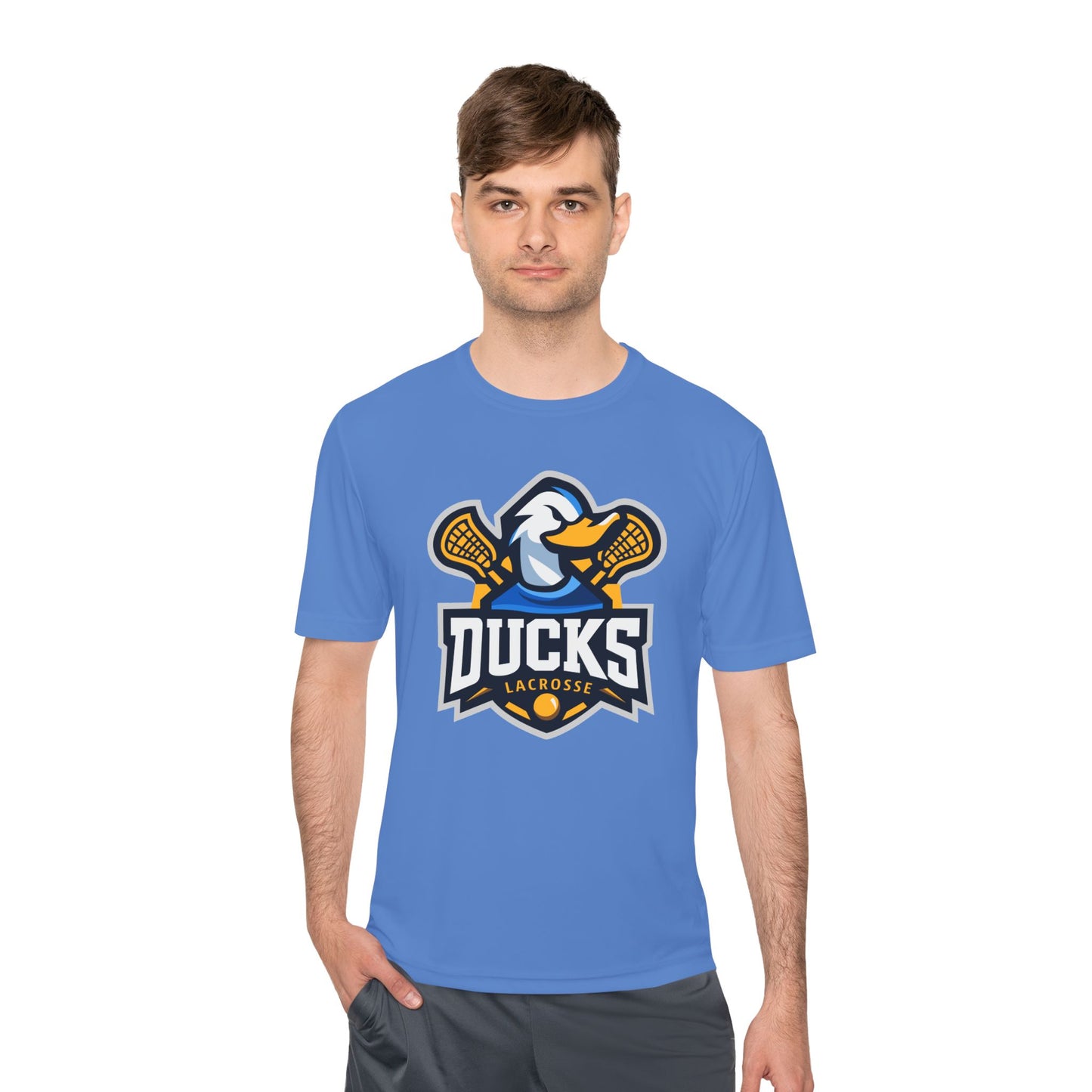 Adult Ducks Lacrosse Sport-Tek Performance Shirt