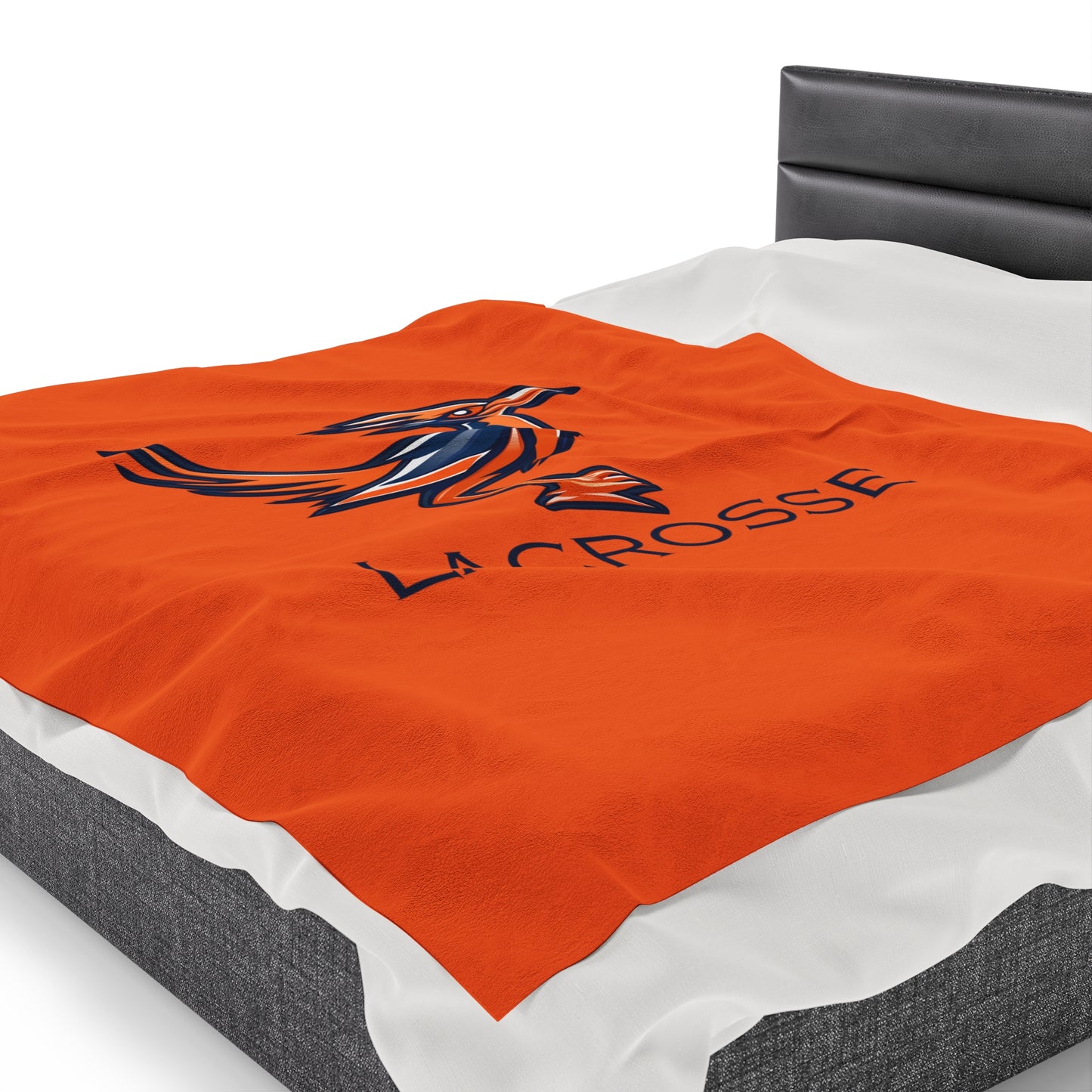 UTSA Lacrosse Velveteen Plush Blanket (60" x 80")