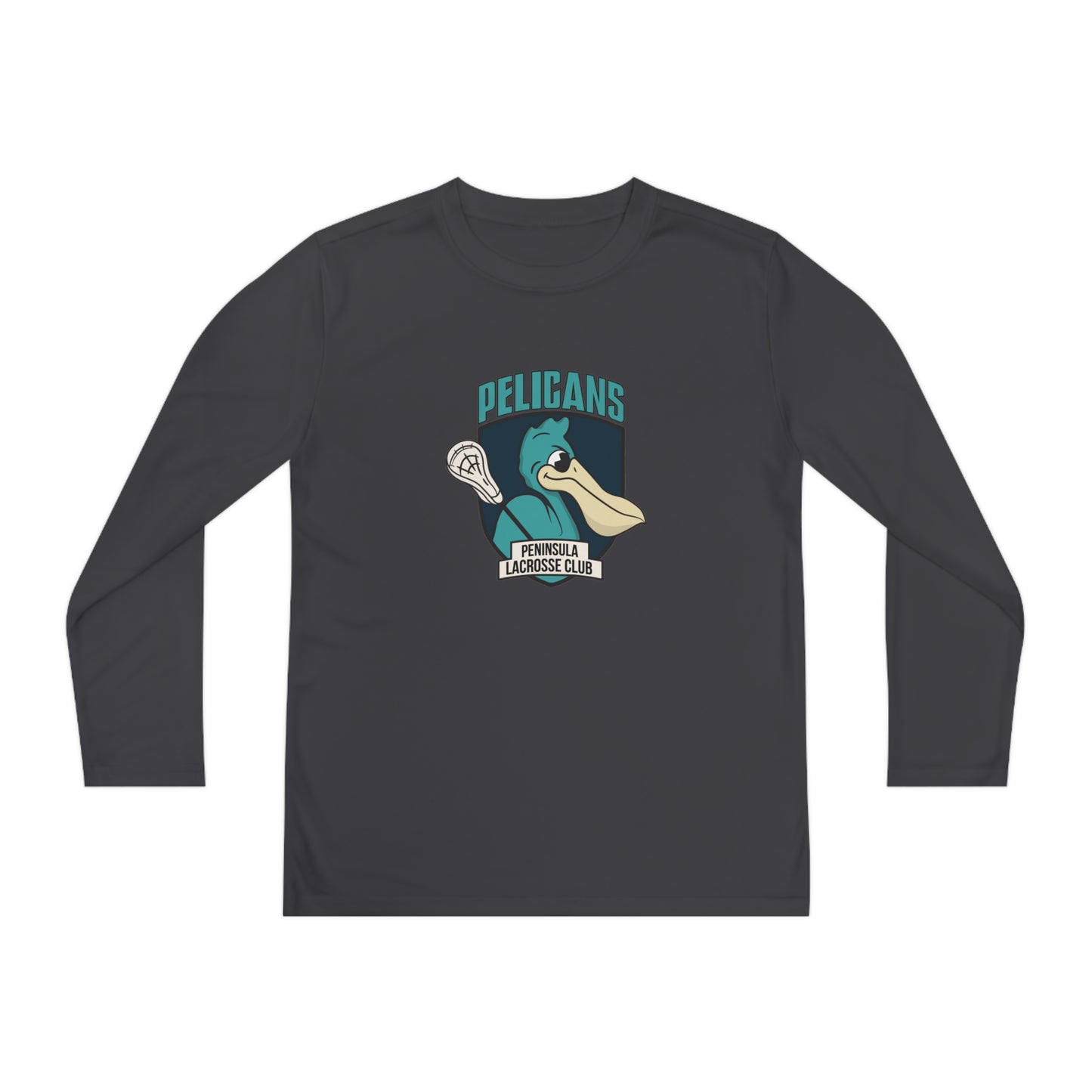 Youth Peninsula Lacrosse Sport-Tek Performance Long Sleeve