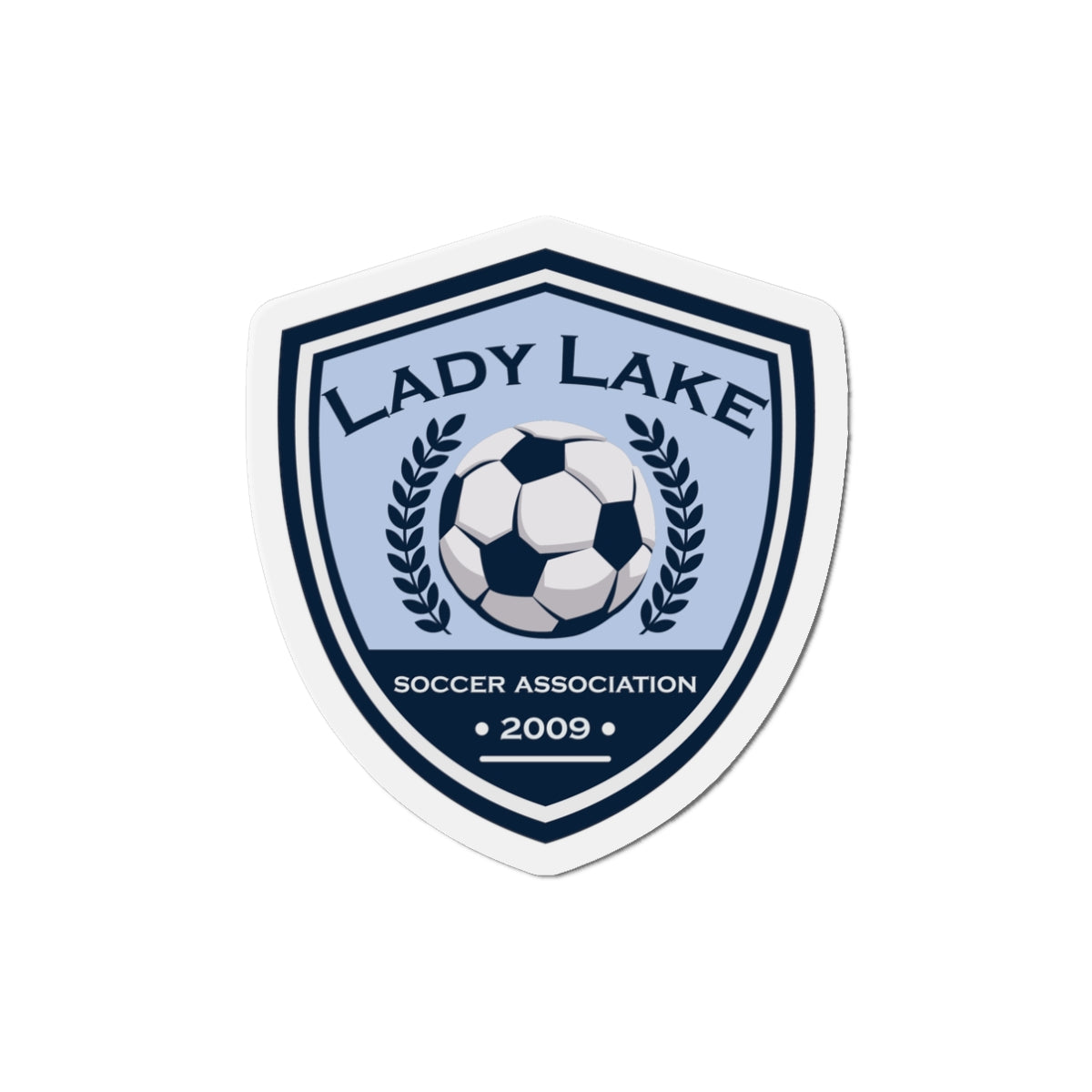 Lady Lake Soccer Association Die-Cut Magnet