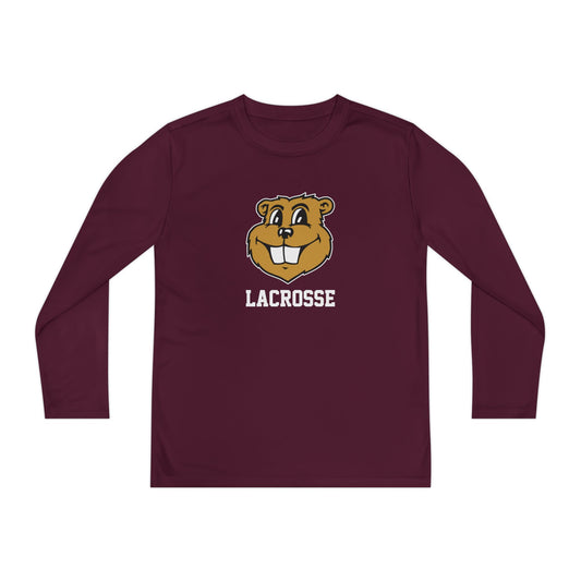 Youth Minnesota Lacrosse Sport-Tek Performance Long Sleeve Shirt