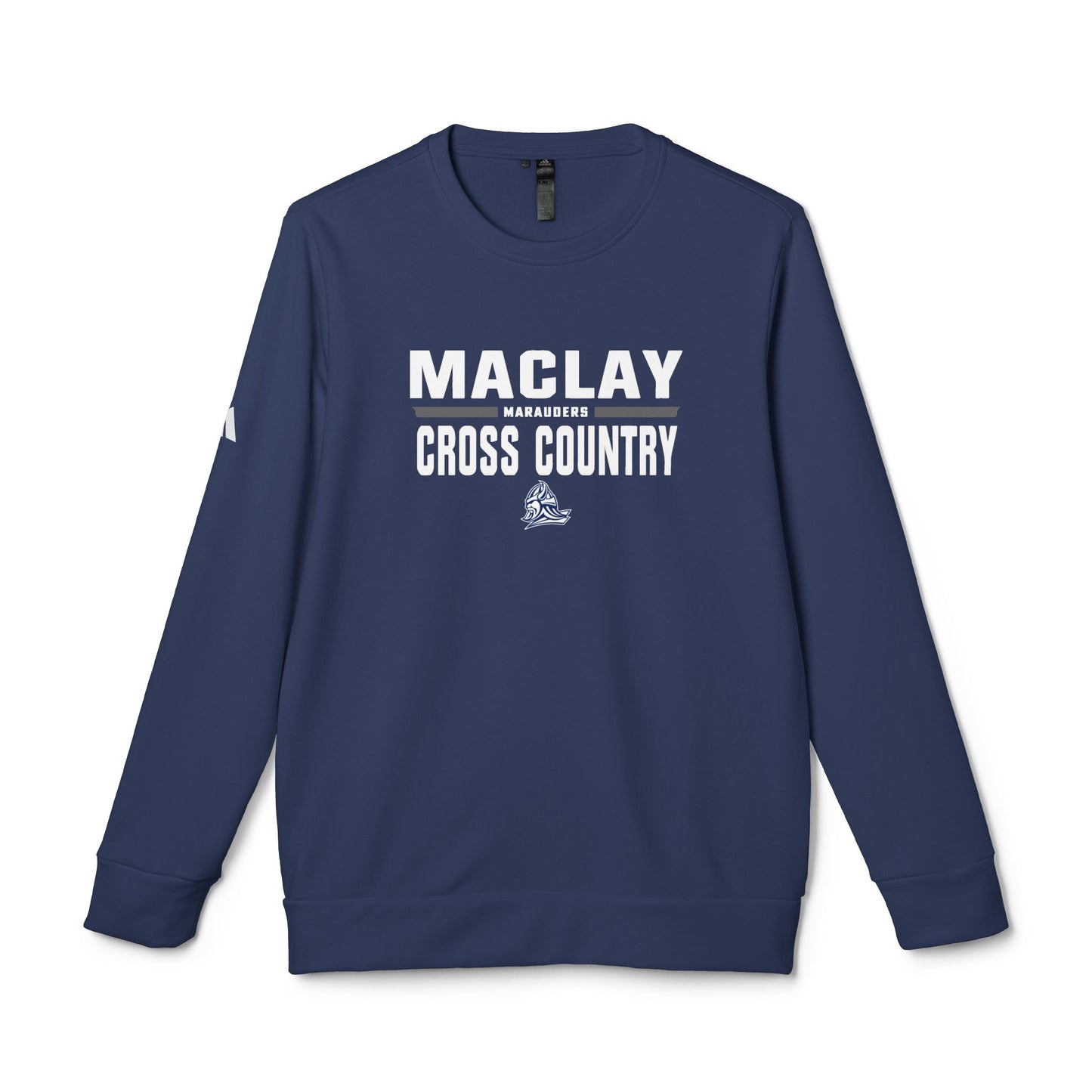 Adult Maclay Cross Country Adidas Fleece Crewneck Sweatshirt