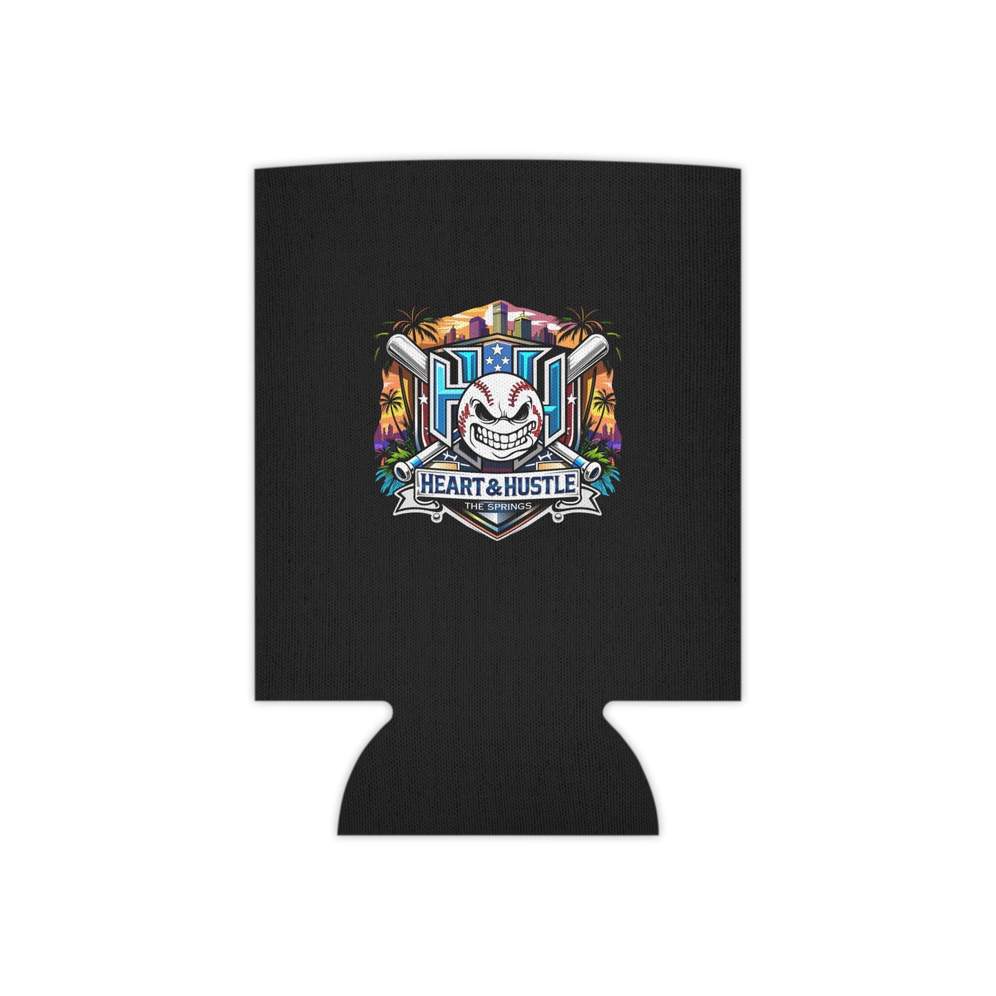 Heart and Hustle Baseball Can Cooler 3-pack