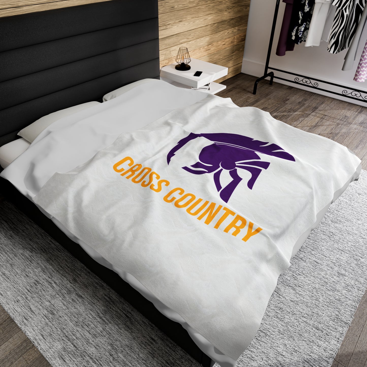 Whitehall Cross Country Velveteen Plush Blanket (60" x 80")