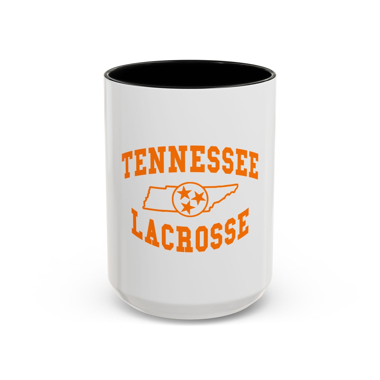 Tennessee Lacrosse Accent Coffee Mug