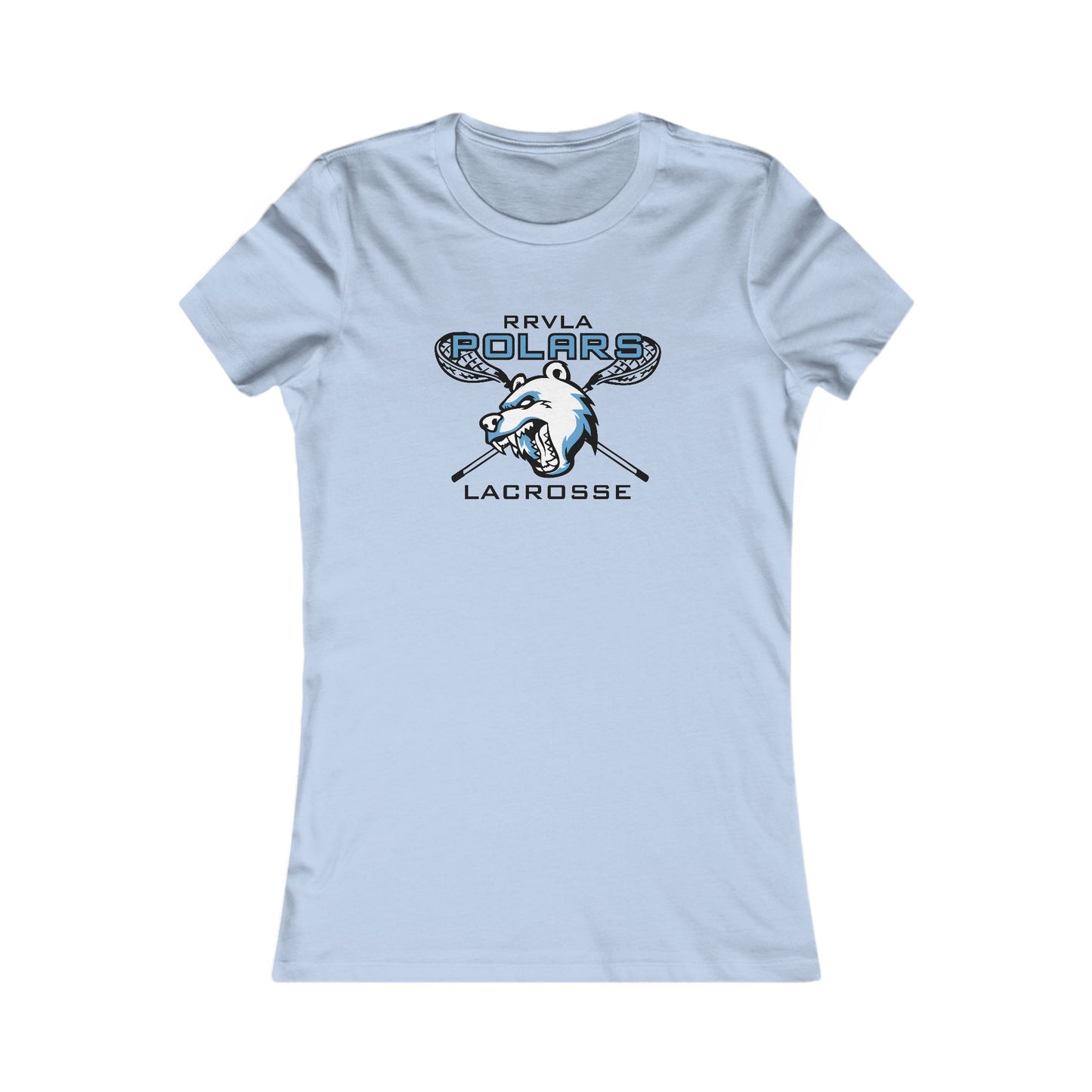 Lacrosse Women's Favorite Tee - RRWLA Polars Design for Sporty Style