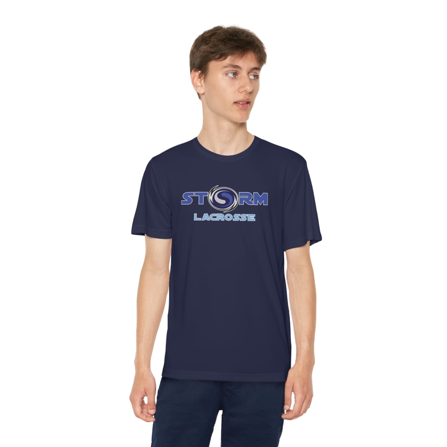 Youth Storm Lacrosse Sport-Tek Performance Tee