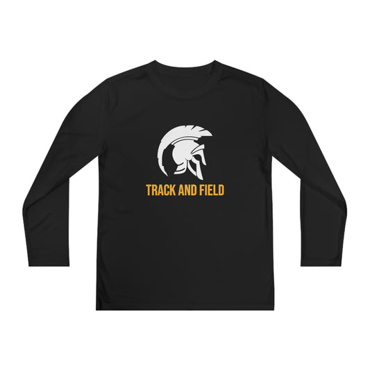 Youth Whitehall Track Sport-Tek Performance Long Sleeve Shirt